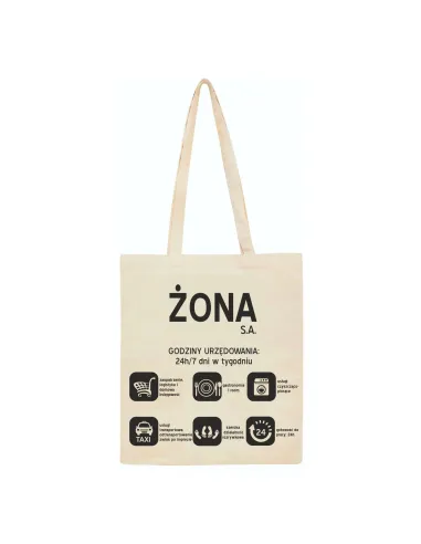 Eko torba z nadrukiem ŻONA S.A