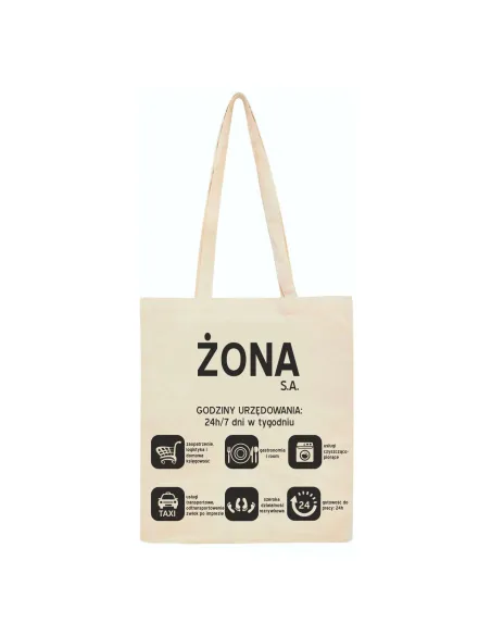 Eko torba z nadrukiem ŻONA S.A
