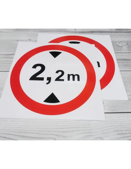 Znak drogowy Tablica informacyjna C15 koniec minimalnej prędkości -znak nakazu 30x30 cm