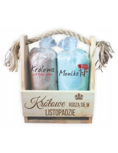 prezent na urodziny 2 ręczniki haft pudełko grawer