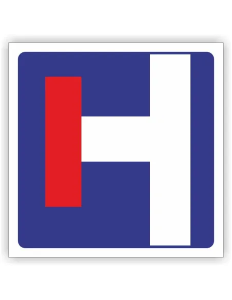 Znak drogowy Tablica informacyjna D4c wjazd na drogę bez przejazdu -znak informacyjny 30x30 cm