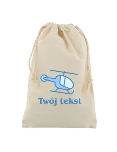 Worek z nadrukiem Twój tekst chłopięcy