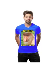 Śmieszna Koszulka Janusz Nosacz z nadrukiem Janusz kurła kiedyś to było