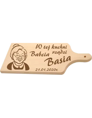DESKA DO KROJENIA Z grawerem imieniem PREZENT