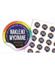 Naklejki reklamowe, etykiety, vlepki informacyjne