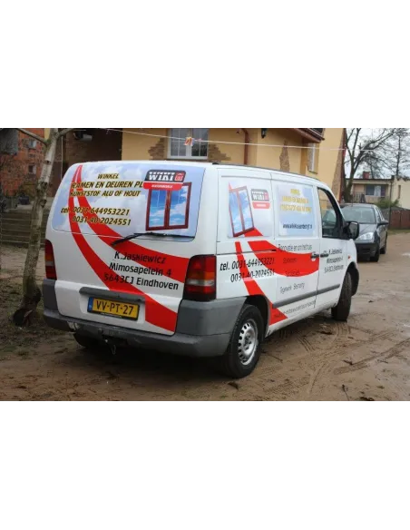 Reklama naklejka na samochód Folia reklamowa na auto pod wymiar