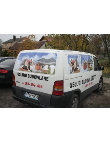 Reklama naklejka na samochód Folia reklamowa na auto pod wymiar