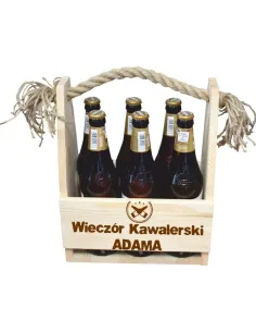 NOSIDŁO skrzynka NA PIWO prezent kawalerskie