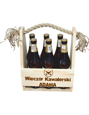 NOSIDŁO skrzynka NA PIWO prezent kawalerskie