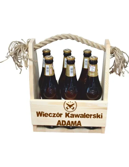 NOSIDŁO skrzynka NA PIWO prezent kawalerskie