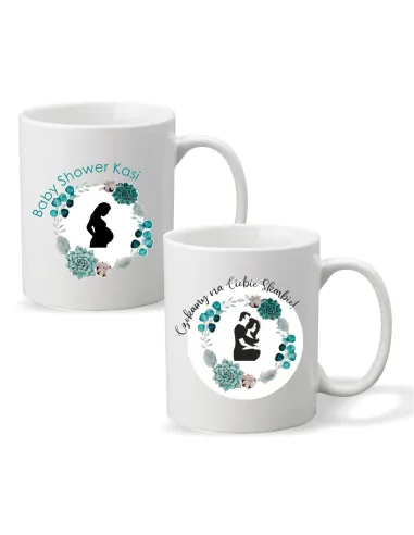 Kubek z imieniem PREZENT dla mamy BABY SHOWER