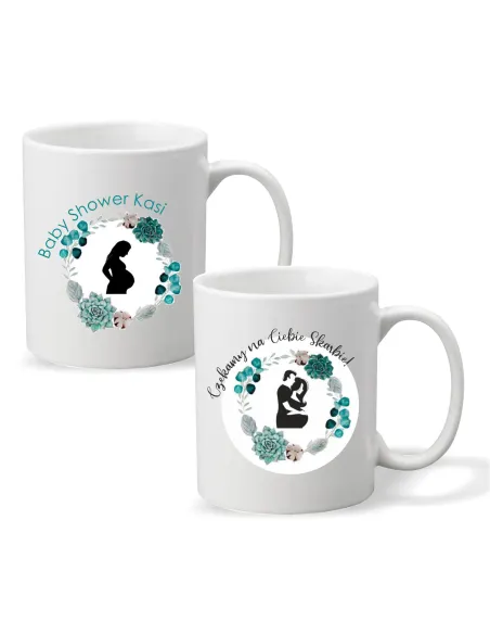 Kubek z imieniem PREZENT dla mamy BABY SHOWER