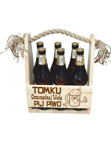 NOSIDŁO skrzynka NA PIWO prezent kawalerskie