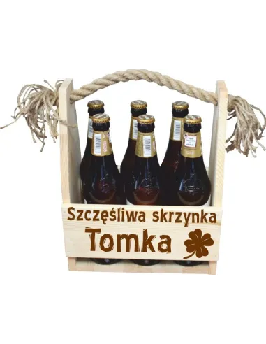 NOSIDŁO skrzynka NA PIWO prezent kawalerskie