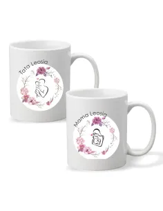 Kubek z imieniem nadrukiem PREZENT dla TATY MAMY