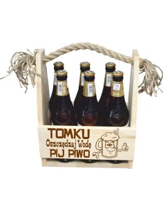 NOSIDŁO skrzynka NA PIWO prezent sponsorowane 500+