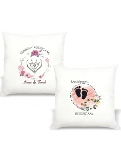 Poduszka z imieniem nadrukiem PREZENT dla RODZICÓW