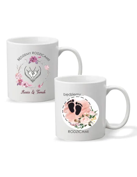 Kubek z imieniem nadrukiem PREZENT dla RODZICÓW