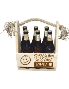 NOSIDŁO skrzynka NA PIWO prezent na urodziny