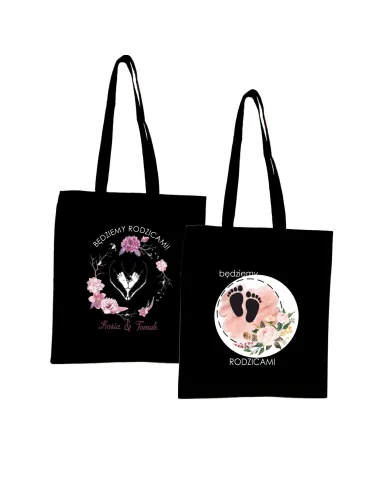 Torba z imieniem nadrukiem PREZENT dla RODZICÓW