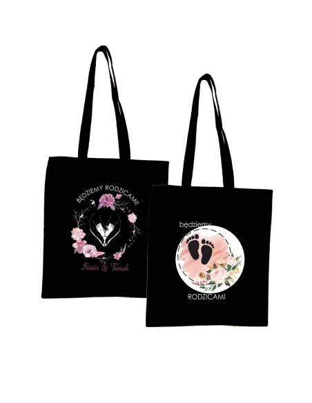 Torba z imieniem nadrukiem PREZENT dla RODZICÓW