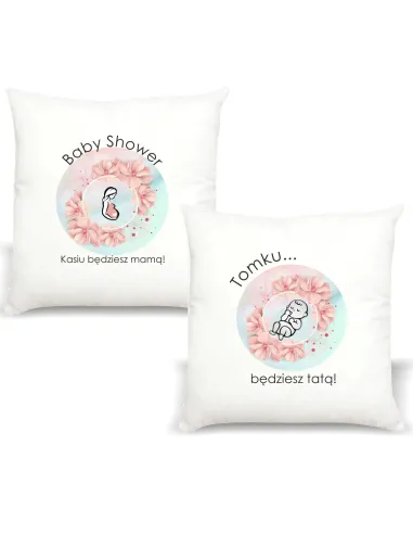 Poduszka z imieniem PREZENT dla TATY BĘDZIESZ TATĄ