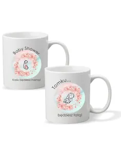 Kubek z imieniem PREZENT dla TATY BĘDZIESZ TATĄ