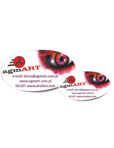 Naklejki samoprzylepne reklamowe, etykiety reklama