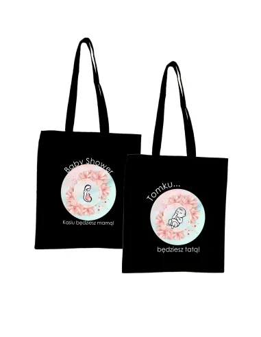 Torba z imieniem PREZENT dla TATY BĘDZIESZ TATĄ