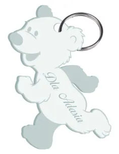 BRELOK ZAWIESZKA grawer z imieniem napisem prezent