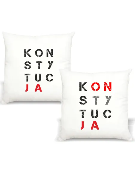 Poduszka z nadrukiem PREZENT KONSTYTUCJA