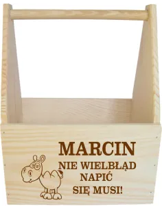 NOSIDŁO skrzynka NA PIWO prezent dla chłopaka