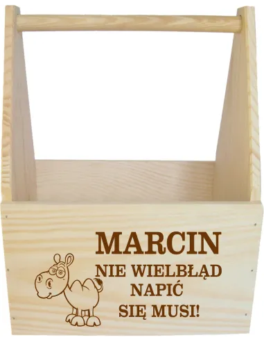 NOSIDŁO skrzynka NA PIWO prezent dla chłopaka