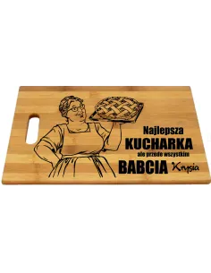 DESKA DO KROJENIA prezent na Dzień Babci i Dziadka