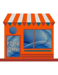 FOLIA ONE WAY VISION OWV na okna i witryny 24h