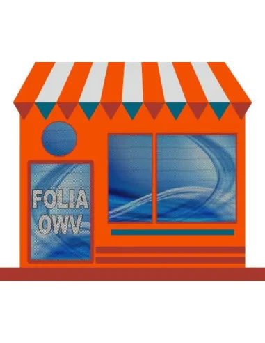 FOLIA ONE WAY VISION OWV na okna i witryny 24h