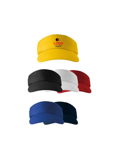 CZAPKA Daszek na głowę przeciwsłoneczny Z LOGO