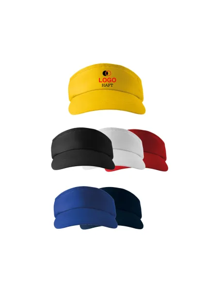 CZAPKA Daszek na głowę przeciwsłoneczny Z LOGO