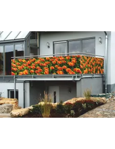 Osłona balkonowa piekne wzory OZDOBA balkonu TANIO