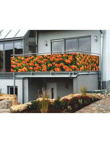 Osłona balkonowa piekne wzory OZDOBA balkonu TANIO