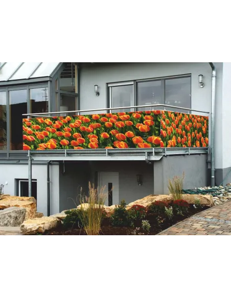 Osłona balkonowa piekne wzory OZDOBA balkonu TANIO