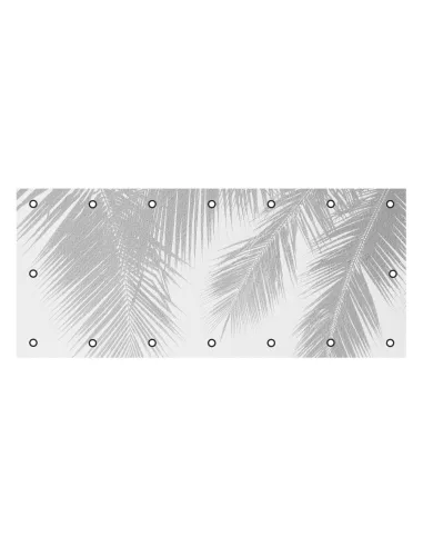 OSŁONA BALKONOWA na balkon kwiaty liście drzewa