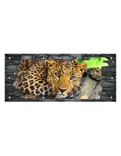 OSŁONA BALKONOWA na balkon zwierzęta tygrys kamień