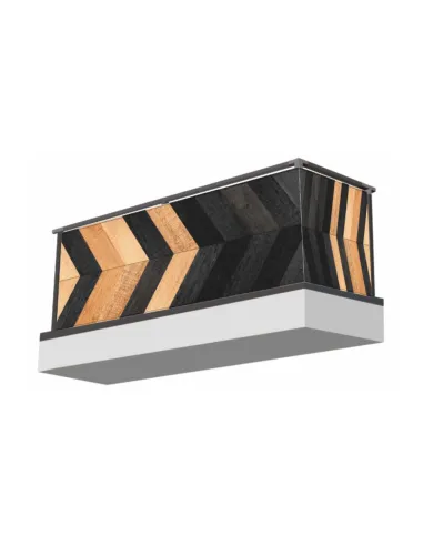 Osłona balkonowa dekoracja deski dechy DREWNO tani