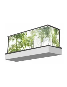 Osłona balkonowa LAS W SŁOŃCU brzozy drzewa TRWAŁA