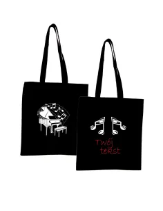 Torba z nadrukiem PREZENT NUTY FORTEPIAN