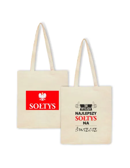 Torba z nadrukiem PREZENT NAJLEPSZY SOŁTYS