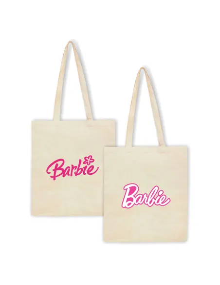 Torba z nadrukiem napis PREZENT BARBIE dla kobiety koleżanki