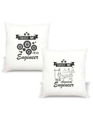 Poduszka z nadrukiem PREZENT dla inżyniera TRUST ME