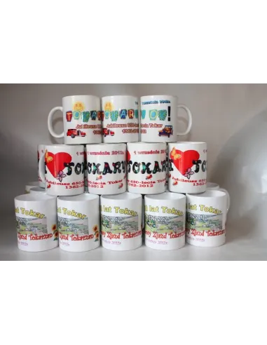 Kubek z nadrukiem reklamowym 72 sztuk